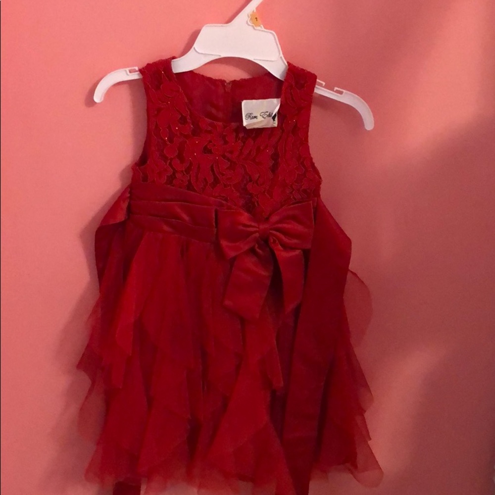 Children’s red dress